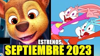 PRÓXIMAS PELÍCULAS ANIMADAS Y CARICATURAS QUE SE ESTRENAN EN SEPTIEMBRE 2022 [upl. by Leile]