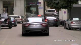 Maserati GranTurismo S MC Sport exhaust sound amp accelerations [upl. by Ainsley485]