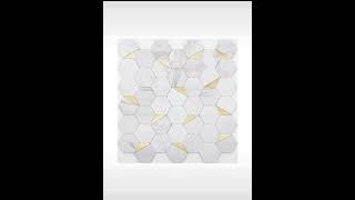 Modern design marble mosaic tiles [upl. by Waterer]