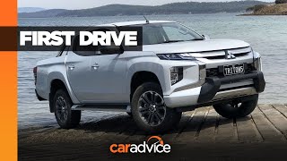 2019 Mitsubishi Triton review GLS Premium flagship driven [upl. by Elysha]