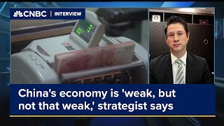 Chinas economy is weak but not that weak strategist says [upl. by Allayne714]