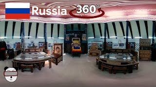 🇷🇺 360° Inside A Siberian Yurt  Ulan Ude Russia [upl. by Lyn]