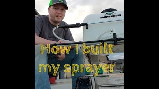 How I built my custom push sprayer for liquid fertilizer and liquid lawn products [upl. by Gunilla571]