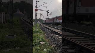 Curve rail line train pass shorts shortvideo viralvideo railfans [upl. by Mackoff268]