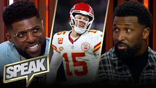 Is Patrick Mahomes already a top 3 QB alltime  NFL  SPEAK [upl. by Ilwain]