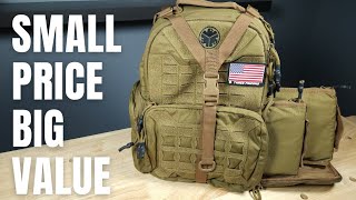 NEW 2024 ULTIMATE BUDGET 3 GUN TACTICAL RANGE BACKPACK FROM 3 PIGEONS BAG REVIEW [upl. by Nnylhsa]