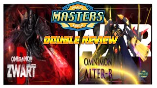 DMWDMO Double Review Omegamon Zwart D  Alter B [upl. by Eiddal]