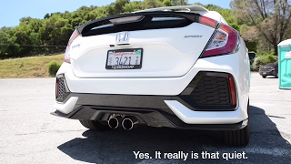 2017 Honda Civic Sport Hatchback Review [upl. by Silirama574]