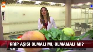 Grip aşısı olmalı mı olmamalı mı  atv Ana Haber [upl. by Lelah463]