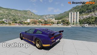 The most dangerous car in BeamNG  Civetta bolide review [upl. by Htebsil]