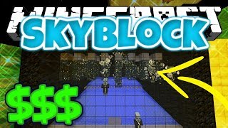 SUPER EXPENSIVE VINDICATOR FARM   250M DROP PARTY   Minecraft SKYBLOCK 81 [upl. by Nyvar]