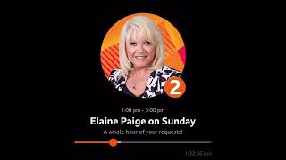 Elaine Paige’s BIGGEST LAUGH EVER  BBC Radio 2 16072023 [upl. by Jared]