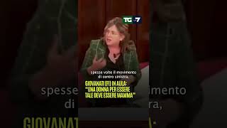 Giovanati FI in aula quotUna donna per essere tale deve essere mamma” [upl. by Gemoets]