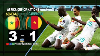 SENEGAL 3  1 CAMEROON AFRICA CUP OF NATIONS 20232024  GROUP C [upl. by Ellissa784]