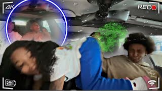 EXPLOSIVE POOPING Myself In The CAR WASH PRANK ON ANGRY GIRLFRIEND  😳 [upl. by Ahsiam]