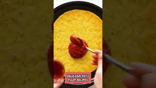 Delicious Keto Pizza Recipes😋 ketodiet ketorecipes ketopizza [upl. by Ianthe]