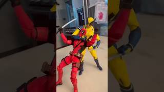 Deadpool and Action Figures actionfigures marvel short deadpool toys spiderman [upl. by Akere707]