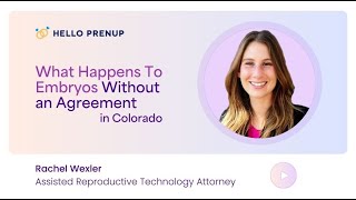 What Happens To Embryos Without an Agreement in Colorado [upl. by Hazlip]