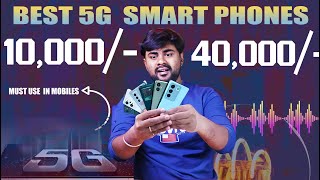 Best mobiles under 10000 TO 40000 in india ll Gaming Display camera Smartphone in Telugu 2024 [upl. by Bret986]