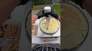 Would you try this crepe pancakes homemade business [upl. by Annairda584]