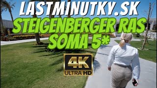 Steigenberger Ras Soma 5 Soma Bay Egypt 4K VIDEO [upl. by Dearden]