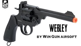 revolver CSI Webley MK VI Airsoft Co2 [upl. by Berkeley]