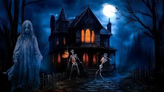 Haunted House Halloween Ambience 🎃 Spooky Halloween Background Music  Halloween Horror Nights 2024 [upl. by Chilton363]