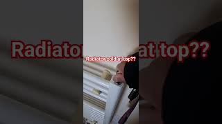 radiator not heating properly boiler plumping [upl. by Sikram]