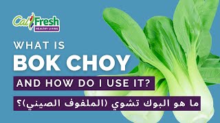 What’s Cooking with CalFresh Healthy Living What is Bok Choy – Arabic Subtitles [upl. by Hallett]