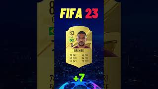 GLEISON BREMER FIFA EVOLUTION IS WILD 🔥⭐ eafc24 fc24 fifa23 fifa [upl. by Almallah]