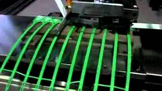 Numbering hot stamping machine with automatic table [upl. by Einohpets771]