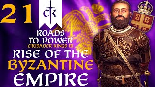 RESTORING THE THEODOSIAN BORDERS OF THE EMPIRE Crusader Kings 3  Roads to Power Campaign 21 [upl. by Coney431]