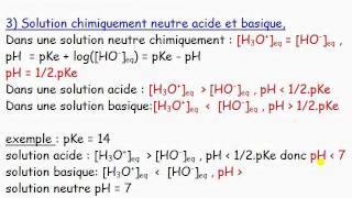 cours TS  chimie  résumé ch5 constante dacidité [upl. by Lakim]