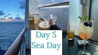 Norwegian Escape Day 5 l Sea Day back to NYC l Haven food games disembarkation amp more Nov 2023 [upl. by Eidualc]