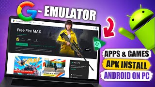 RUN Android Apps amp Install APK on PC with THIS Google Emulator [upl. by Llenwad509]