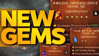 NEW LEGENDARY GEMS ARE MEH  Diablo Immortal [upl. by Neehar554]