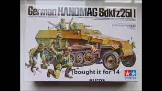 Tamiya 135 SdKfz 2511 Building Review [upl. by Teador]