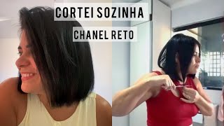 Como cortar o cabelo sozinha em casa cabelo curto [upl. by Tteirrah411]