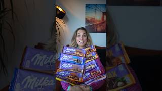 Je goûte 14 tablettes de chocolat MILKA MMMAX 😱 PARTIE 1 [upl. by Eirlav297]