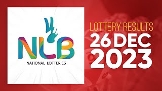 NLB Live Lottery Draw 20231226  0930 PM [upl. by Libna]