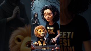 Sheru amp Chudail A Love Storyhorror story in Hindibhoot ki videoshorts shortsfeed cartoon [upl. by Akimas933]