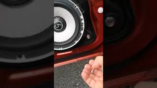 Mazda 2 2010 speakers removal [upl. by Torbart]