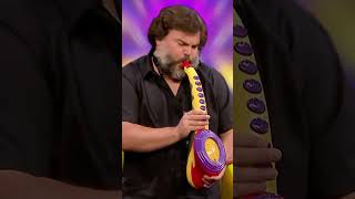 Jack Black Rocks Out With a Toy Sax [upl. by Standing]