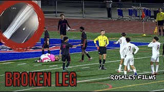 Craziest Quarter Final RED CARD Crawford vs Mission Hills Boys Soccer [upl. by Mylander]