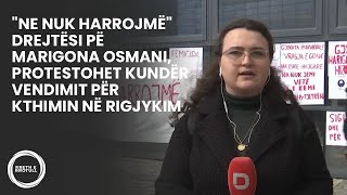 quotNe nuk harrojmëquot Drejtësi pë Marigona Osmani protestohet kundër vendimit për kthimin në rigjykim [upl. by Zoller]