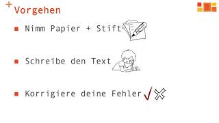 Deutsch üben  Diktat 24  für Anfänger [upl. by Ilajna]