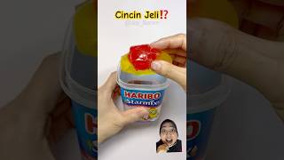 Cincin Jeli⁉️😱 funny happy gift youtubeshorts unboxing cute [upl. by Elladine131]