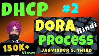 DHCP DORA Process  Dynamic Host Configuration Protocol  DHCP Explained in Hindi  Video 2 [upl. by Nicks103]