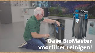 🐟 Oase BioMaster voorfilter schoonmaken stap voor stap  Heems TV  Vlog 7 [upl. by Jed]