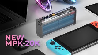 Batería Externa de 20000mAh y 225W Carga Rápida QC 30 MPK20K  Mars Gaming [upl. by Yelsnit148]